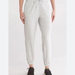 90 Degree By Reflex Light Gray Joggers
